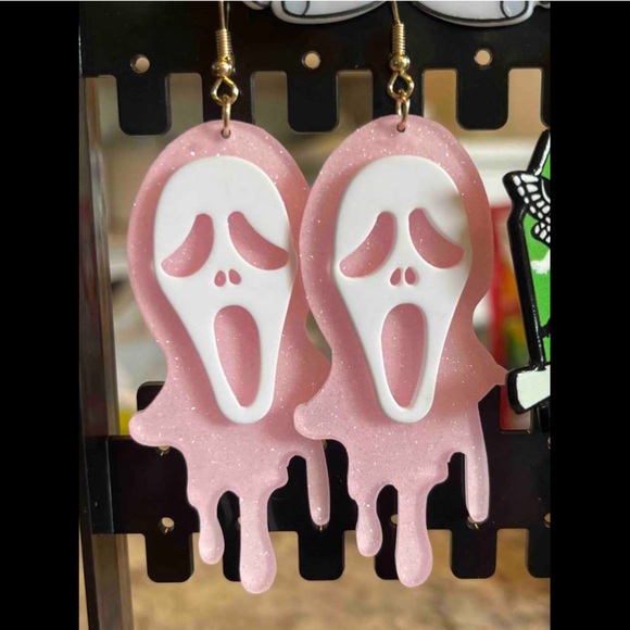 2/$25 ghost face pink and white scream movie - Picture 1 of 7